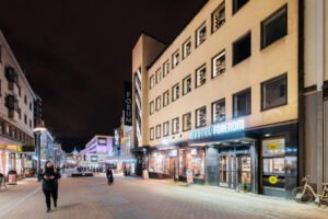 forex bankin julkisivu jyvaskylan keskustassa