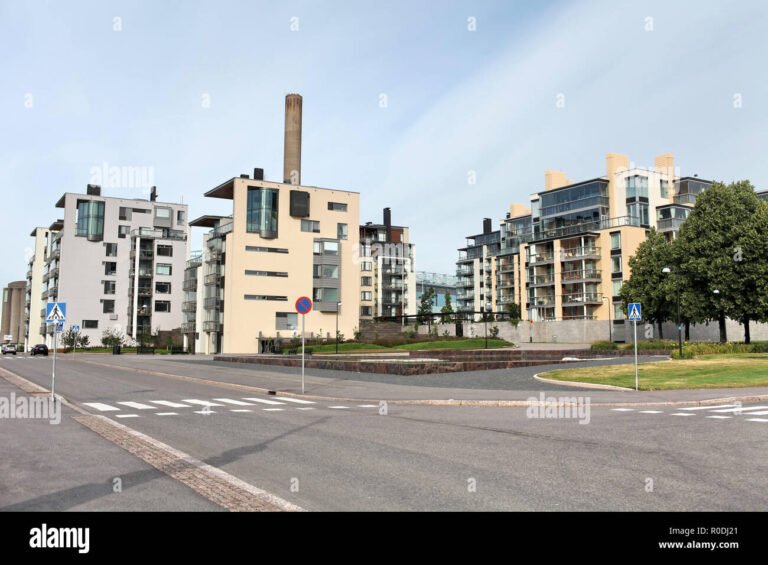 helsingin kaupunkimaisema ja modernit asunnot
