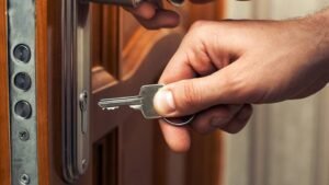 kadonneet avaimet ja lukon kuva