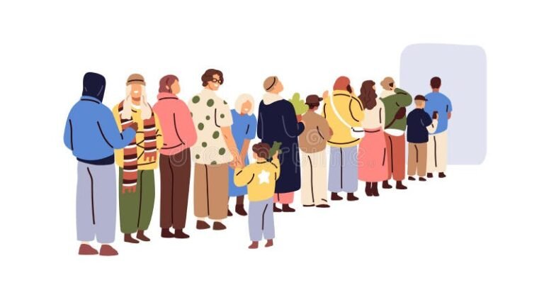 Miten pitkät ovat sosiaaliturva-asioiden muutoksenhakulautakunnan käsittelyajat 20 kuva pitkasta jonosta tai odottavasta asiakasryhmasta