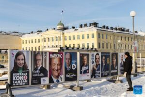 kuva suomen presidentinvaalien vaalipaikasta