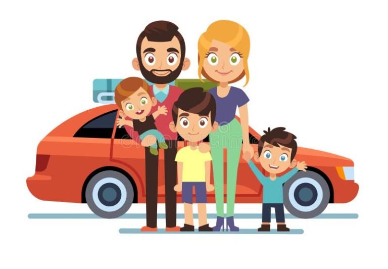 Voiko Liikennevakuutuksen Bonukset Siirtää Perheenjäsenelle 2 perhe autoillaan yhdessa auringonpaisteessa